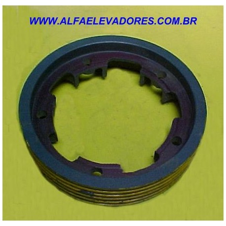 POLIA DE TRAÇÃO ØEXT. 510 MM ØENC. 370 MM 6 CANAIS 1/2"