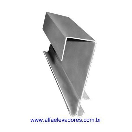 CALHA PARA OPERADOR DE PORTA DE CABINE QK8 COM 220 MM DE ALTURA