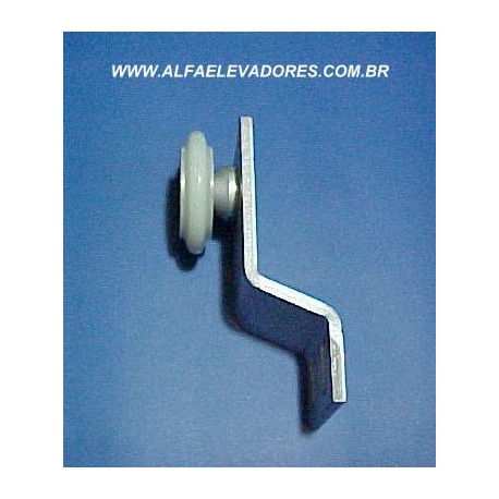 SUSPENÇÃO PARA PORTA DE CABINE QK 8 COM ROLDANA EXTERNA