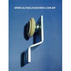 SUSPENÇÃO PARA PORTA DE CABINE QK 8 COM ROLDANA INTERNA