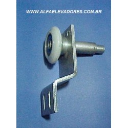 SUSPENÇÃO PARA PORTA DE CABINE QK 8 COM ROLDANA INTERNA COM PINO