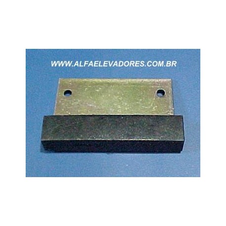 CORREDIÇA RETA PARA SOLEIRA DA PORTA DE CABINE