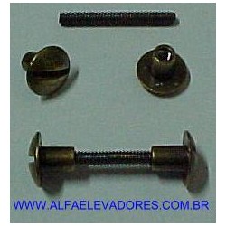 PARAFUSO 3/16´´ X 1´´ UNIÃO METALIZADO