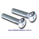 PARAFUSO M4 X 12 MM ANTI-VANDALISMO NIQUELADO