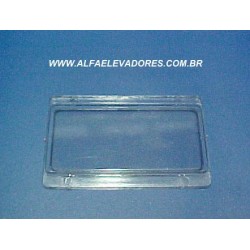 VISOR TRANSPARENTE PARA RELÓGIO DIGITAL 60 x 30 x 2MM