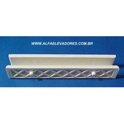 CORREDIÇA 27 X 27 X 177 PARA GUIA DE 16 MM